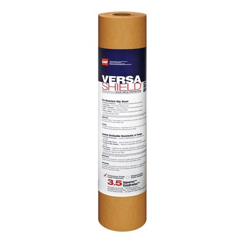 versashield fire resistant roof underlayment